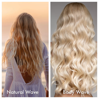 LUXE Wave Weft Hair Extensions | #1 - Vixen